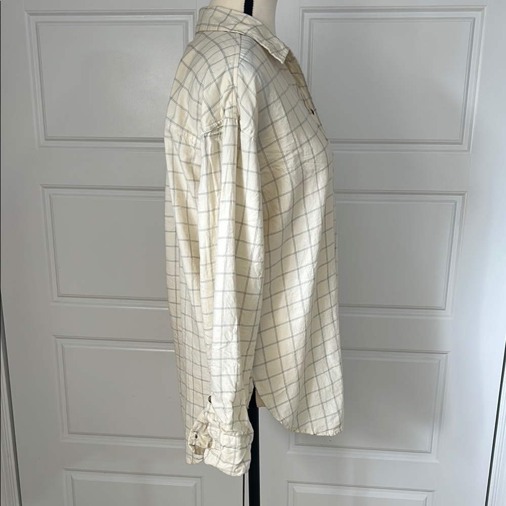 Universal Thread Cream Black Pattern Long Sleeve … - image 5